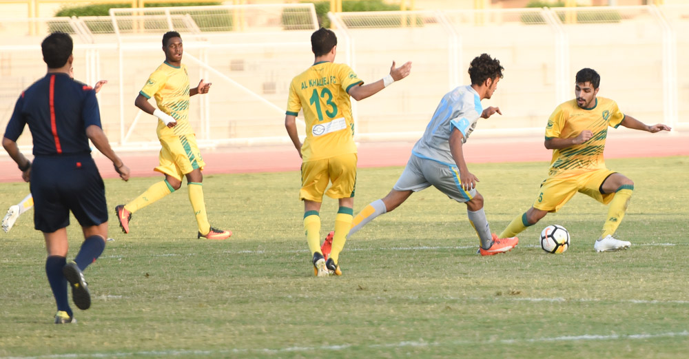 أولمبي الخليج يخسر ٣ نقاط من الهلال