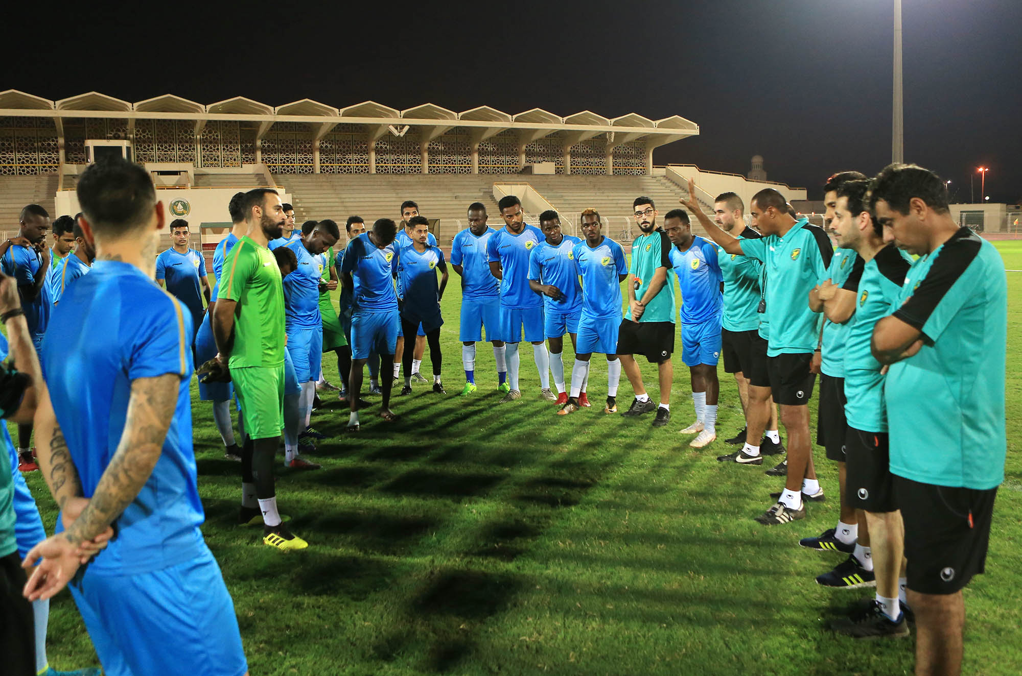 الخليج يستأنف تدريباته لمواجهة جدة ضمن منافسات الجولة السابعة لدوري الأمير محمد بن سلمان