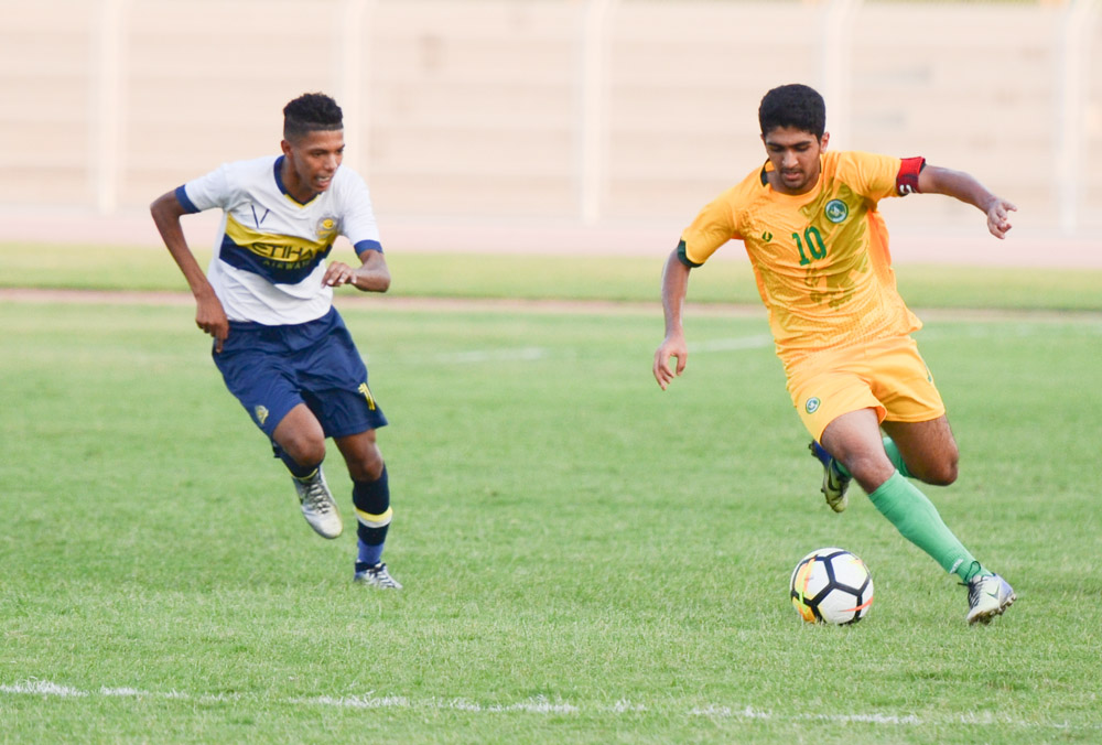 خسارة #ناشئين_قدم_الخليج من النصر في الجولة الثالثة من #الدوري_الممتاز