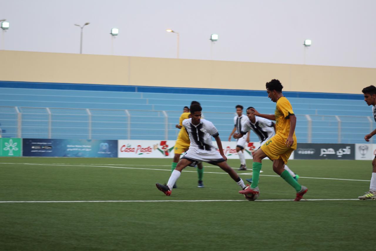 ناشئو القدم يخسرون من هجر بهدف وحيد